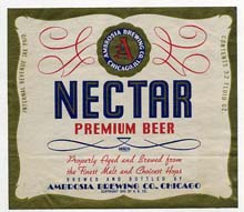 Nectar Premium Beer Label Nectar Premium Beer Label