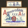 Amsterdam Ale Beer Label Amsterdam Ale Beer Label