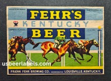 Fehrs Kentucky Beer Beer Label Fehrs Kentucky Beer Beer Label
